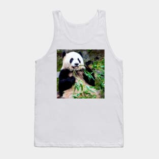 Giant Panda at Chongquing Zoo China Photograph Print Tank Top